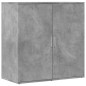 vidaXL Aparador de madera de ingeniería gris hormigón 79x38x80 cm vidaXL Aparador de madera de ingeniería gris hormigón 79x38x80 cm