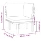 vidaXL Muebles de jardín 6 piezas con cojines madera maciza de acacia vidaXL Muebles de jardín 6 piezas con cojines madera maciza de acacia