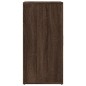 vidaXL Aparador de madera de ingeniería roble marrón 59x39x80 cm vidaXL Aparador de madera de ingeniería roble marrón 59x39x80 cm