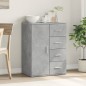 vidaXL Aparador de madera de ingeniería gris hormigón 59x39x80 cm vidaXL Aparador de madera de ingeniería gris hormigón 59x39x80 cm