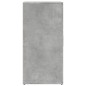 vidaXL Aparador de madera de ingeniería gris hormigón 59x39x80 cm vidaXL Aparador de madera de ingeniería gris hormigón 59x39x80 cm