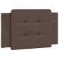 vidaXL Cama con colchón cuero sintético marrón 90x200 cm vidaXL Cama con colchón cuero sintético marrón 90x200 cm