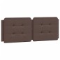 vidaXL Cama con colchón cuero sintético marrón 140x190 cm vidaXL Cama con colchón cuero sintético marrón 140x190 cm