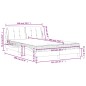 vidaXL Cama con colchón cuero sintético marrón 140x190 cm vidaXL Cama con colchón cuero sintético marrón 140x190 cm