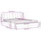 vidaXL Cama con colchón cuero sintético marrón 160x200 cm vidaXL Cama con colchón cuero sintético marrón 160x200 cm