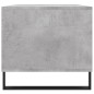 vidaXL Mesa de centro madera contrachapada gris hormigón 90x49x45 cm vidaXL Mesa de centro madera contrachapada gris hormigón 90x49x45 cm