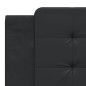 vidaXL Cama con colchón cuero sintético negro 180x200 cm vidaXL Cama con colchón cuero sintético negro 180x200 cm