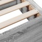 vidaXL Cama con cajones madera de ingeniería gris Sonoma 90x190 cm vidaXL Cama con cajones madera de ingeniería gris Sonoma 90x190 cm