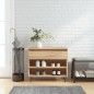 vidaXL Mueble zapatero madera contrachapada roble Sonoma 70x36x60 cm vidaXL Mueble zapatero madera contrachapada roble Sonoma 70x36x60 cm