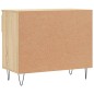 vidaXL Mueble zapatero madera contrachapada roble Sonoma 70x36x60 cm vidaXL Mueble zapatero madera contrachapada roble Sonoma 70x36x60 cm