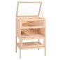 vidaXL Jaula para hámster madera maciza abeto 55x40x80 cm vidaXL Jaula para hámster madera maciza abeto 55x40x80 cm