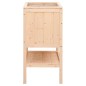 vidaXL Jaula para hámster madera maciza abeto 55x40x80 cm vidaXL Jaula para hámster madera maciza abeto 55x40x80 cm