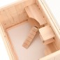 vidaXL Jaula para hámster madera maciza abeto 55x40x80 cm vidaXL Jaula para hámster madera maciza abeto 55x40x80 cm