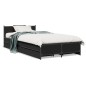 vidaXL Cama con cajones madera de ingeniería negro 90x190 cm vidaXL Cama con cajones madera de ingeniería negro 90x190 cm