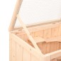 vidaXL Jaula para hámster madera maciza abeto 55x40x80 cm vidaXL Jaula para hámster madera maciza abeto 55x40x80 cm