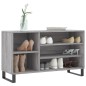 vidaXL Mueble zapatero madera contrachapada gris Sonoma 102x36x60 cm vidaXL Mueble zapatero madera contrachapada gris Sonoma 102x36x60 cm