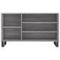 vidaXL Mueble zapatero madera contrachapada gris Sonoma 102x36x60 cm vidaXL Mueble zapatero madera contrachapada gris Sonoma 102x36x60 cm
