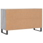 vidaXL Mueble zapatero madera contrachapada gris Sonoma 102x36x60 cm vidaXL Mueble zapatero madera contrachapada gris Sonoma 102x36x60 cm