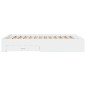 vidaXL Estructura cama con cajones madera ingeniería blanca 160x200 cm vidaXL Estructura cama con cajones madera ingeniería blanca 160x200 cm