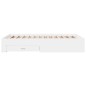 vidaXL Cama con cajones madera de ingeniería blanca 140x190 cm vidaXL Cama con cajones madera de ingeniería blanca 140x190 cm