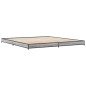 vidaXL Estructura cama madera ingeniería metal gris Sonoma 180x200 cm vidaXL Estructura cama madera ingeniería metal gris Sonoma 180x200 cm