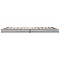 vidaXL Estructura cama madera ingeniería metal gris Sonoma 180x200 cm vidaXL Estructura cama madera ingeniería metal gris Sonoma 180x200 cm