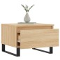 vidaXL Mesas de centro 2 uds madera ingeniería roble Sonoma 50x46x35cm vidaXL Mesas de centro 2 uds madera ingeniería roble Sonoma 50x46x35cm