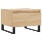 vidaXL Mesas de centro 2 uds madera ingeniería roble Sonoma 50x46x35cm vidaXL Mesas de centro 2 uds madera ingeniería roble Sonoma 50x46x35cm