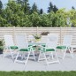 vidaXL Cojines de silla de jardín 6 uds tela Oxford verde 40x40x7 cm vidaXL Cojines de silla de jardín 6 uds tela Oxford verde 40x40x7 cm