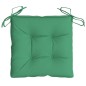 vidaXL Cojines de silla de jardín 6 uds tela Oxford verde 40x40x7 cm vidaXL Cojines de silla de jardín 6 uds tela Oxford verde 40x40x7 cm