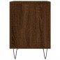 vidaXL Mesita de noche madera de ingeniería marrón roble 40x35x50 cm vidaXL Mesita de noche madera de ingeniería marrón roble 40x35x50 cm