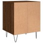 vidaXL Mesita de noche madera de ingeniería marrón roble 40x35x50 cm vidaXL Mesita de noche madera de ingeniería marrón roble 40x35x50 cm