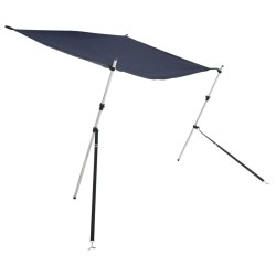 vidaXL Toldo T-Top extensión azul marino 174x205x(115-194) cm