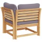 vidaXL Sofá de jardín de esquina y cojines acacia maciza 73x73x65 cm vidaXL Sofá de jardín de esquina y cojines acacia maciza 73x73x65 cm