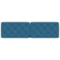 vidaXL Cabecero de cama acolchado terciopelo azul 180 cm vidaXL Cabecero de cama acolchado terciopelo azul 180 cm