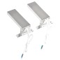 vidaXL Lámparas de espejo 2 W luz blanca fría 2 unidades vidaXL Lámparas de espejo 2 W luz blanca fría 2 unidades
