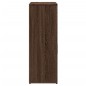 vidaXL Aparador madera de ingeniería roble marrón 60x30x84 cm vidaXL Aparador madera de ingeniería roble marrón 60x30x84 cm