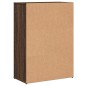 vidaXL Aparador madera de ingeniería roble marrón 60x30x84 cm vidaXL Aparador madera de ingeniería roble marrón 60x30x84 cm