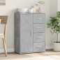 vidaXL Aparador de madera de ingeniería gris hormigón 60x31x84 cm vidaXL Aparador de madera de ingeniería gris hormigón 60x31x84 cm