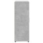 vidaXL Aparador de madera de ingeniería gris hormigón 60x31x84 cm vidaXL Aparador de madera de ingeniería gris hormigón 60x31x84 cm