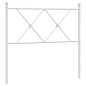 vidaXL Cabecero de metal blanco 90 cm vidaXL Cabecero de metal blanco 90 cm