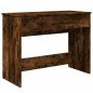 vidaXL Tocador con espejo color roble ahumado 100x45x76 cm vidaXL Tocador con espejo color roble ahumado 100x45x76 cm