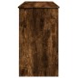 vidaXL Tocador con espejo color roble ahumado 100x45x76 cm vidaXL Tocador con espejo color roble ahumado 100x45x76 cm