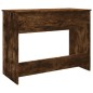 vidaXL Tocador con espejo color roble ahumado 100x45x76 cm vidaXL Tocador con espejo color roble ahumado 100x45x76 cm