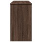 vidaXL Tocador con espejo color marrón roble 100x45x76 cm vidaXL Tocador con espejo color marrón roble 100x45x76 cm
