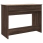 vidaXL Tocador con espejo color marrón roble 100x45x76 cm vidaXL Tocador con espejo color marrón roble 100x45x76 cm
