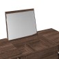 vidaXL Tocador con espejo color marrón roble 100x45x76 cm vidaXL Tocador con espejo color marrón roble 100x45x76 cm