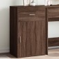 vidaXL Armario almacenaje madera ingeniería marrón roble 56,5x39x90 cm vidaXL Armario almacenaje madera ingeniería marrón roble 56,5x39x90 cm