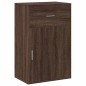 vidaXL Armario almacenaje madera ingeniería marrón roble 56,5x39x90 cm vidaXL Armario almacenaje madera ingeniería marrón roble 56,5x39x90 cm