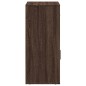 vidaXL Armario almacenaje madera ingeniería marrón roble 56,5x39x90 cm vidaXL Armario almacenaje madera ingeniería marrón roble 56,5x39x90 cm